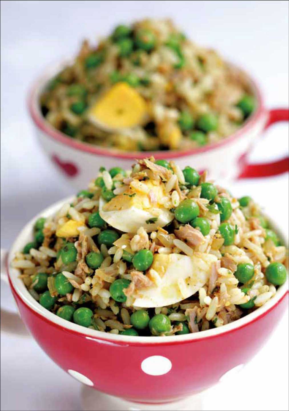  Pea and Tuna Kedgeree