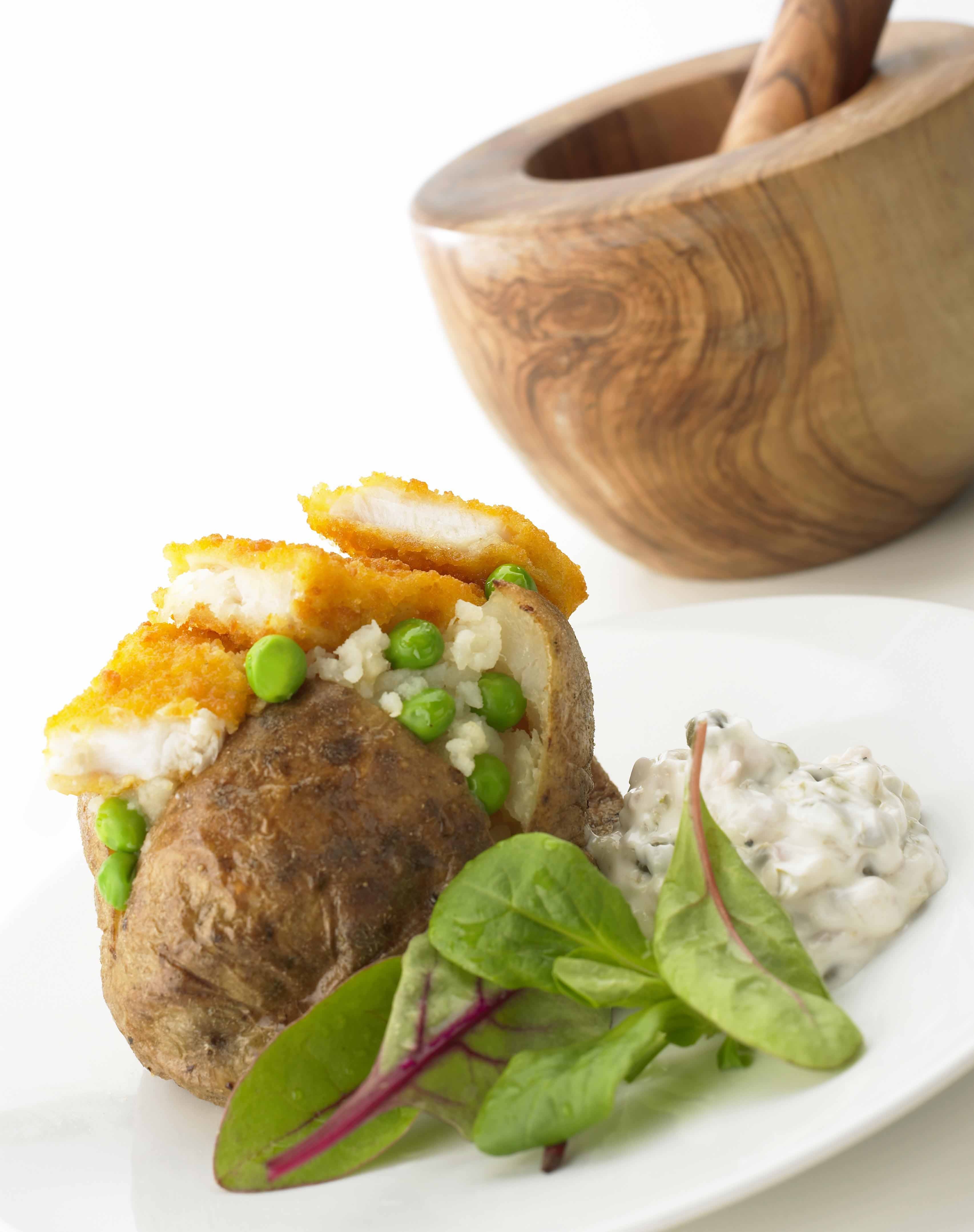 Fish Finger Jacket Potato