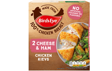 Birds Eye 2 Cheese & Ham Chicken Kievs