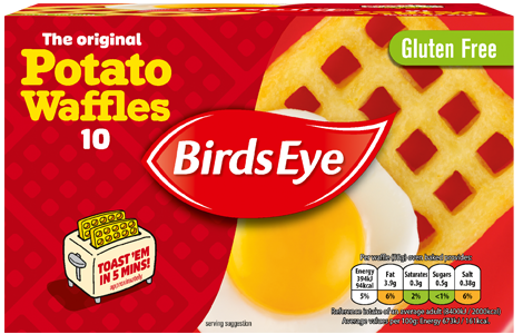 Birds Eye 10 Potato Waffles