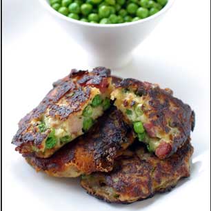 Easy Pea Fritters