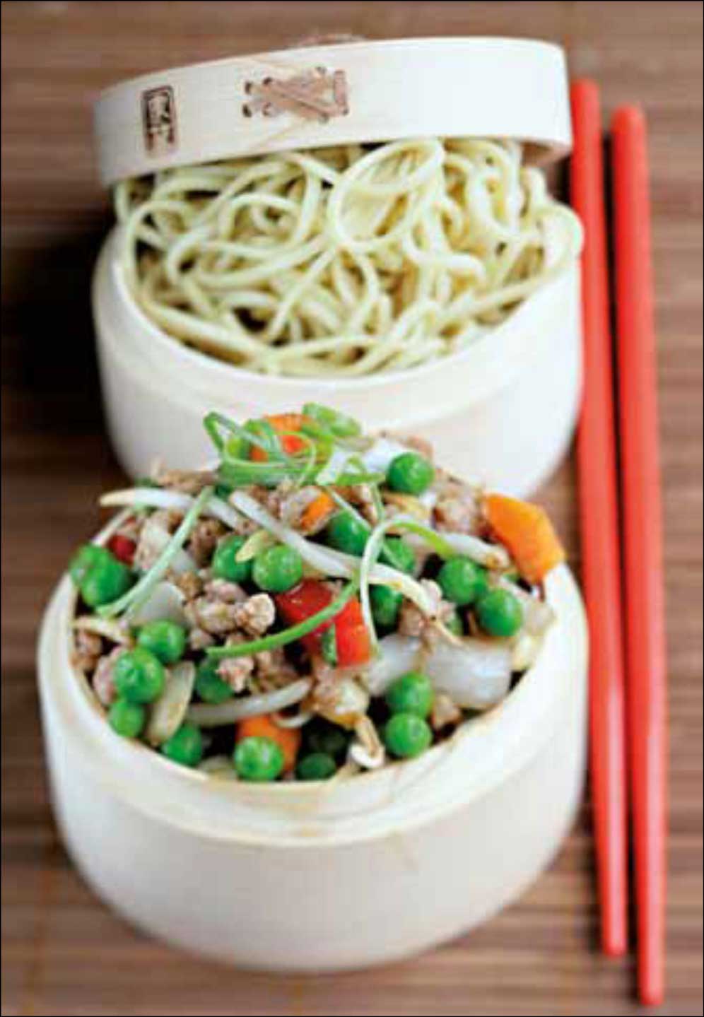Pea and Minced Pork Stir Fry