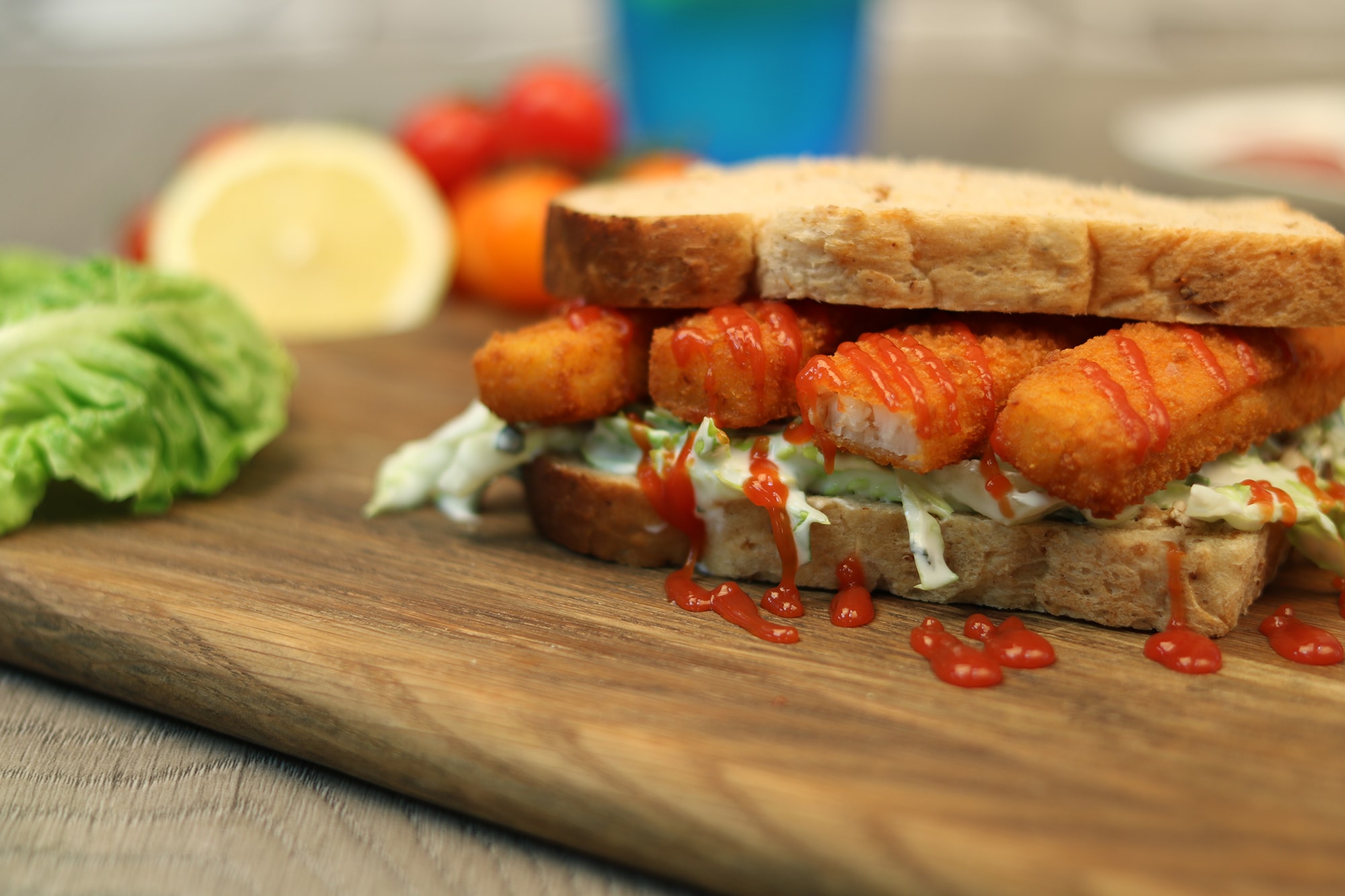 Classic Fish Finger Sandwich Recipe