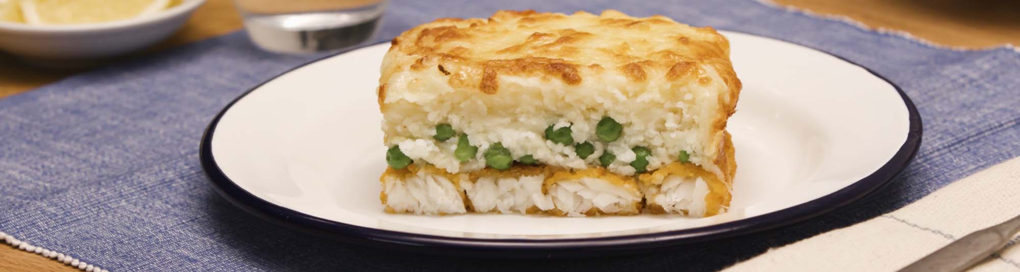 Crispy Fish Finger Pie