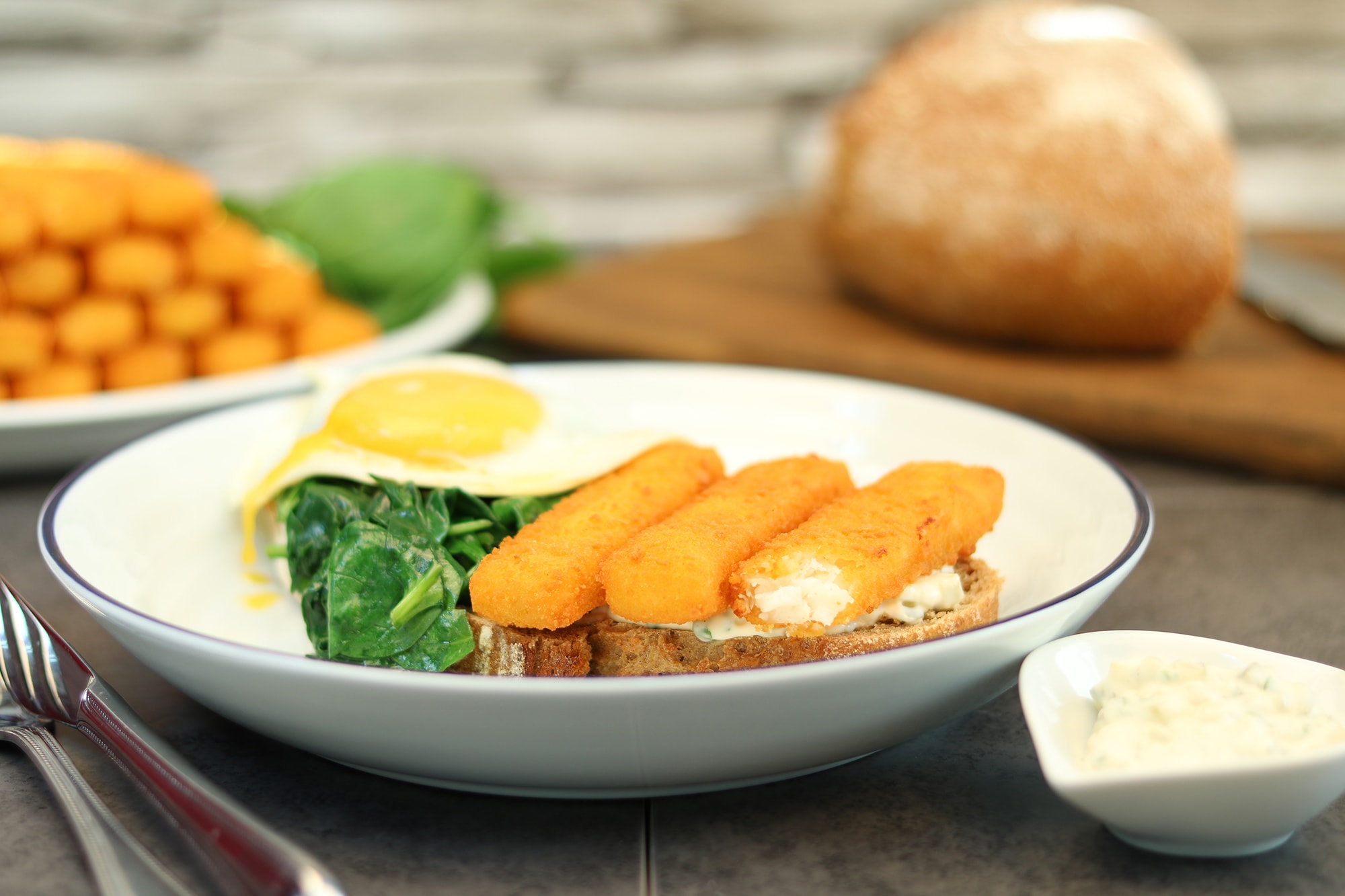 German Fish Finger Sandwich