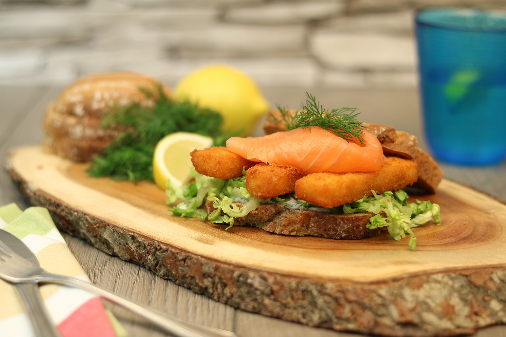 Irish Fish Finger Sandwich