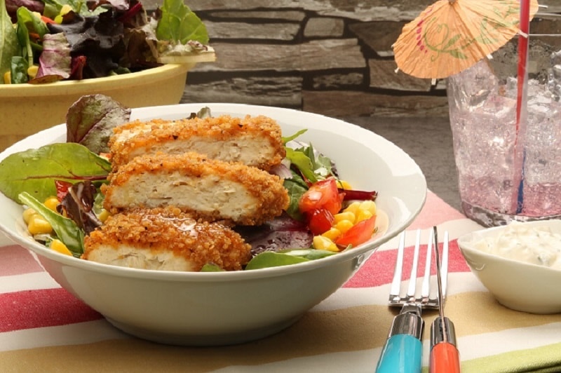 Southern Fried Chicken Salad