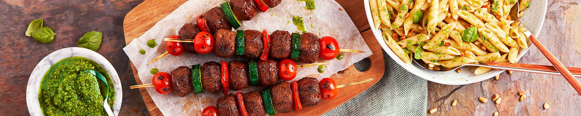 Mediterranean Vegetarian Skewer