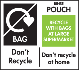 dont recycle bag, dont recycle pouch at home